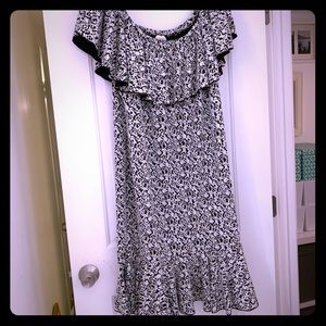 LuLaRoe off the shoulder dress 3X